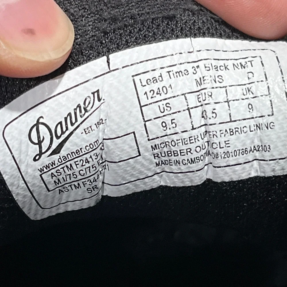 Danner Lead Time 3